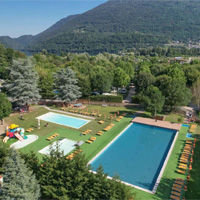 Campingplatz Due Laghi in Region Trentino-Südtirol und Dolomiten, Italien