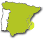 regio Costa Blanca, Spanien