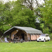 Campingplatz Ambiance Morvan in Bourgogne (Burgund), Frankreich