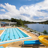 Campingplatz Au Bocage Du Lac in Bretagne, Frankreich