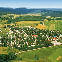 Campingplatz Azur Rosencamping Schwäbische Alb in Baden-Württemberg / Schwarzwald, Deutschland