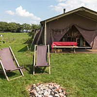 Campingplatz BoerenBed Bucklebury Reading in Süd-England, Großbritannien