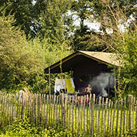Campingplatz BoerenBed Hoeve De Pippert in Gelderland / Veluwe, Niederlande