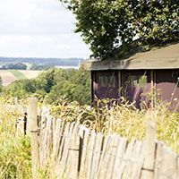 Campingplatz BoerenBed Manor Farm in Süd-England, Großbritannien