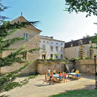 Campingplatz Château de l'Epervière in Bourgogne (Burgund), Frankreich