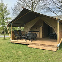 Campingplatz De Zwammenberg in Nordbrabant, Niederlande