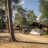 Campingplatz Eurocamping Vessem in Nordbrabant, Niederlande