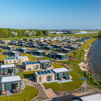 Campingplatz EuroParcs Enkhuizer Strand in Nord-Holland, Niederlande