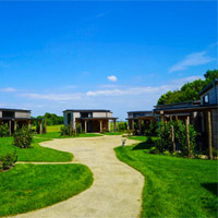 Campingplatz EuroParcs Kagerplassen in Südholland, Niederlande