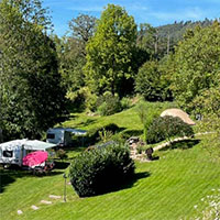 Campingplatz Gîtes / Mini Camping Le Creux in Franche Comté / Jura, Frankreich