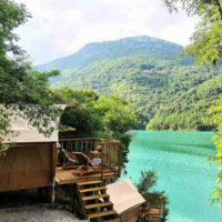 Campingplatz Glamping Bagrem in Bosnien, Bosnien