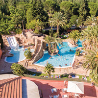 Campingplatz Hippocampe in Languedoc-Roussillon, Frankreich