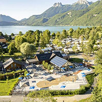 Campingplatz La Nublière (Lac d'Annecy) in Rhône-Alpes, Frankreich