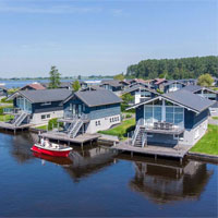 Campingplatz Landal Waterpark Sneekermeer in Friesland, Niederlande