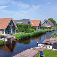 Campingplatz Landal Waterpark Terherne in Friesland, Niederlande