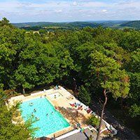 Campingplatz Le Roptai in Ardennen, Belgien