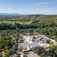 Campingplatz Le Soleil Vivarais in Ardèche, Frankreich