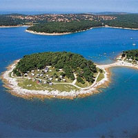 Campingplatz Medulin in Istrien, Kroatien