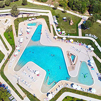 Campingplatz Mon Perin in Istrien, Kroatien