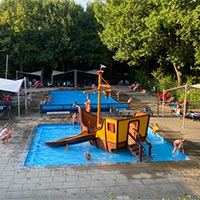 Campingplatz Recreatiepark Duinhoeve in Nordbrabant, Niederlande