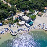 Campingplatz Solitudo in Dalmatien, Kroatien