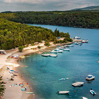 Campingplatz Tunarica in Istrien, Kroatien