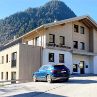 Campingplatz UplandParcs Montafon in Vorarlberg, Österreich