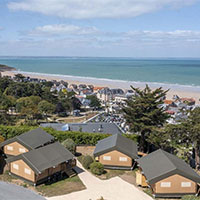 Campingplatz Val André in Bretagne, Frankreich