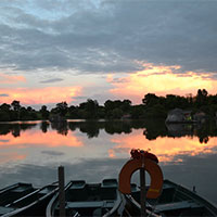 Campingplatz Village Flottant de Pressac in Poitou-Charentes, Frankreich