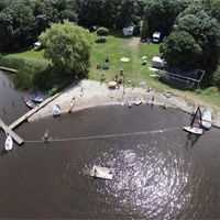 Campingplatz Vrijhaven Heeg in Friesland, Niederlande