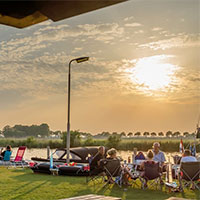 Campingplatz Watersportcamping Tussen de Diepen in Overijssel, Niederlande