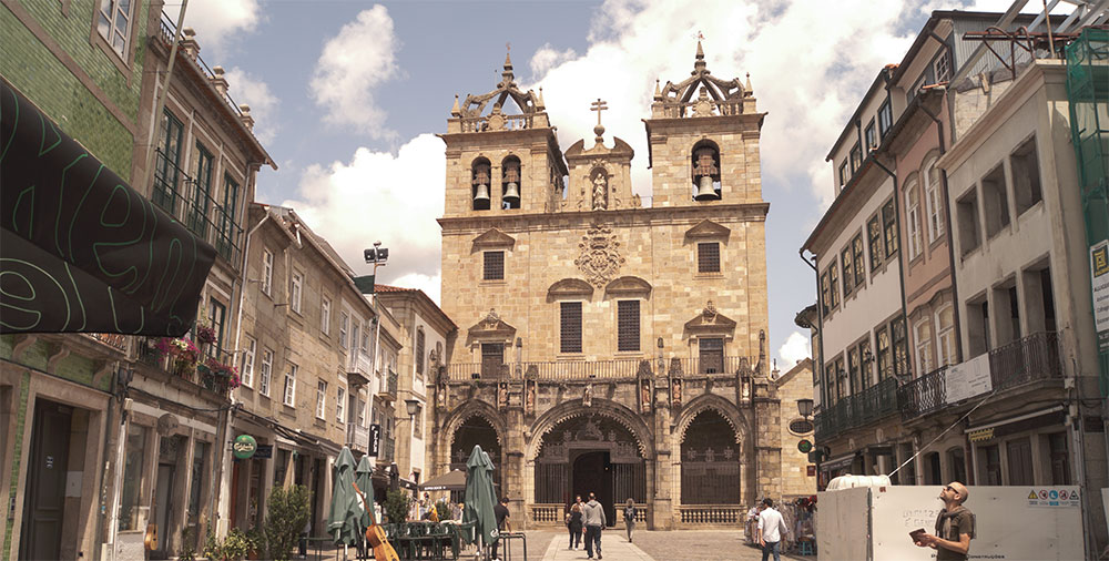 Die Sé Kathedrale, die älteste von Portugal
