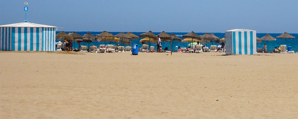 Strand bei Valencia