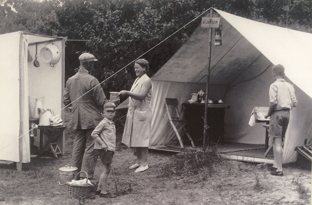 Ab circa 1910 wurde Camping zur Freizeitbeschäftigung