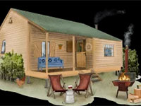 Log Cabin 6 Pers