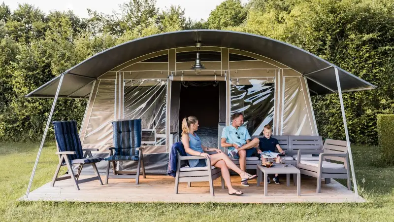 Tunnelzelte voorbeeld