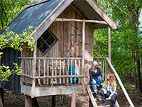 Torentjeshoek Baumhaus type 1