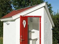 Akkertien Stellplatz mit Sanitär