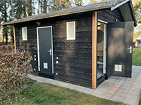 Zandhegge Stellplatz mit Sanitär