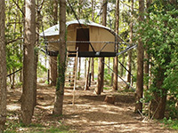 Torentjeshoek Dom'Up mit privat sanitär