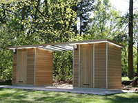 Torentjeshoek Stellplatz mit Sanitär