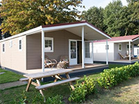Sandberghe Hütte im Wald