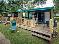 Lodgezelt Woody Toilette