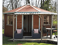 l'Etang Goulot Holzhütte