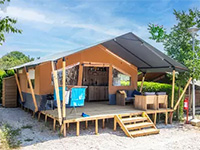 Safarizelt Sanitar + Airco 4P