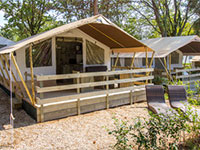 Safarizelt Sanitar + Airco 5p