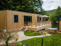 Lodge hottub
