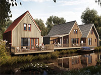 Landal Reeuwijkse Plassen WasserFerienhaus 12p