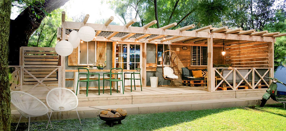 Bohemian Lodge auf Camping Orlando in Chianti