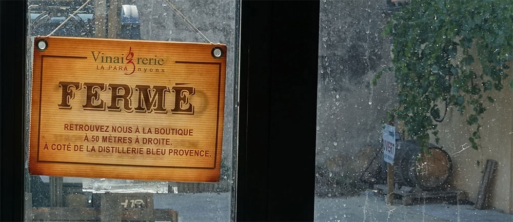 der Essigmanufaktur Nyons